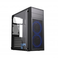 Gembird Fornax M100B Midi Tower musta