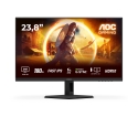 AOC G4 Q24G4RE PC lamekuvar 60,5 cm (23.8") 2560 x 1440 pikslit Quad HD LED Must, Punane AOC G4 Q24G4RE PC lamekuvar 60,5 cm (23.8") 2560 x 1440 pikslit Quad HD LED Must, Punane