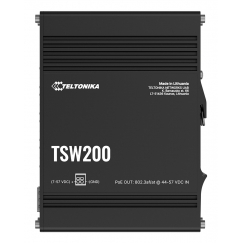 Teltonika TSW200 Hallitsematon Gigabit Ethernet (10/100/1000) Power over Ethernet -tuki musta