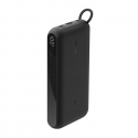 Belkin BPB028HQBK ārējais akumulators 20000 mAh Melns Belkin BPB028HQBK ārējais akumulators 20000 mAh Melns