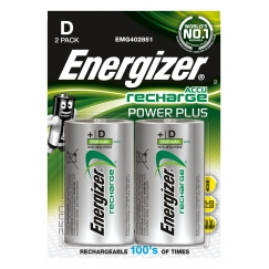 Energizer PowerPlus Laaditav patarei D Nikkel-metallhüdriid (NiMH)
