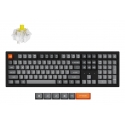 Keychron K10 Max QMK näppäimistö Universaali USB + RF Wireless + Bluetooth Englanti (US) musta Keychron K10 Max QMK näppäimistö Universaali USB + RF Wireless + Bluetooth Englanti (US) musta