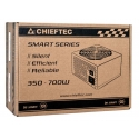 Chieftec Smart GPS-400A8 virtalähdeyksikkö 400 W 20+4 pin ATX ATX musta Chieftec Smart GPS-400A8 virtalähdeyksikkö 400 W 20+4 pin ATX ATX musta