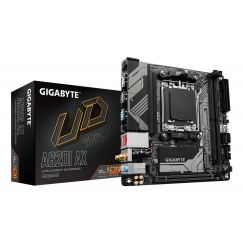 GIGABYTE A620I AX emaplaat AMD A620 Protsessoripesa AM5 Mini ITX
