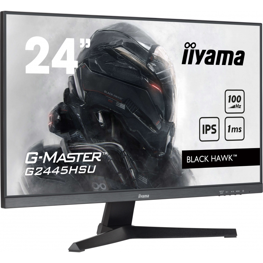 iiyama G-MASTER G2445HSU-B2 kompiuterio monitorius 60,5 cm (23.8") 1920 x 1080 pikseliai „Full HD“ L
