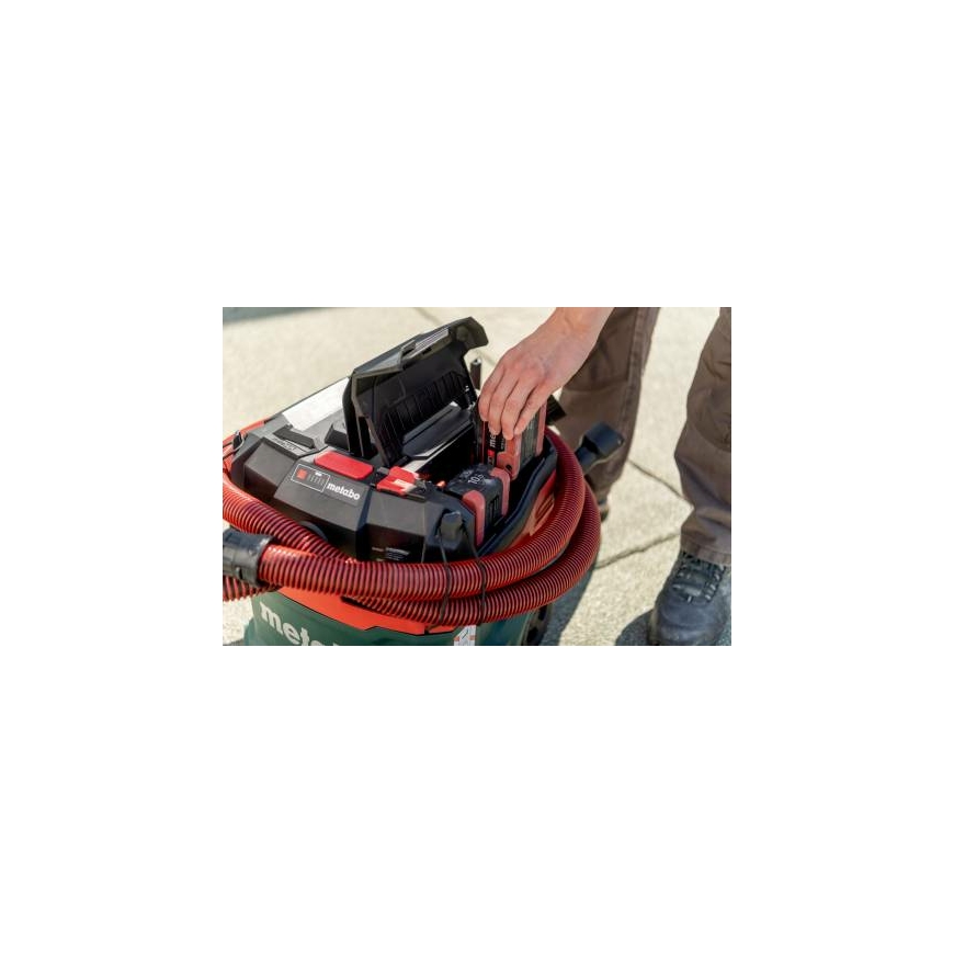 Metabo AS 36-18 L 20 PC CC Akkusauger Krt. Must, Roheline, Punane 20 l – 4