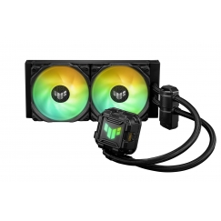 ASUS TUF GAMING LC II 240 ARGB Procesorius Aušinimo skysčiu rinkinys 12 cm Juoda
