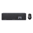 Keychron B6 Pro + BM24 tastatūra Pele iekļauta Mājas/Biroja USB + RF Wireless + Bluetooth Pelēks
