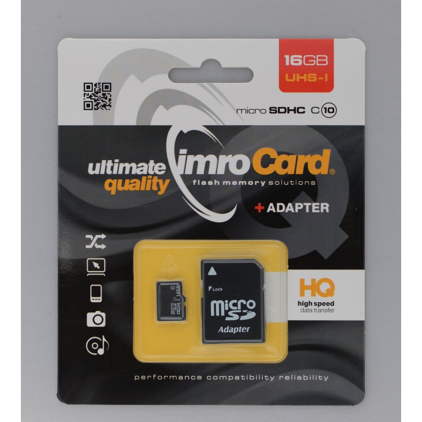 IMRO 10/16G UHS-I ADP zibatmiņa 16