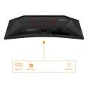 AOC G4 C24G42E monitori 59,9 cm (23.6") 1920 x 1080 pikseļi Full HD LED Melns, Sarkans