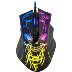Defender BULLETSTORM GM-928 kompiuterio pelė Žaidimams Dešinės rankos USB A tipo Optinis 7200 DPI
