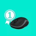 Logitech 910-002238 kompiuterio pelė Biuras Abiems rankoms Radijo dažnio belaidė Optinis 1000 DPI