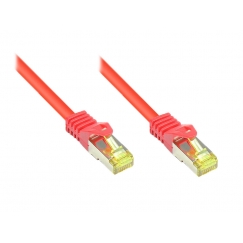 Alcasa Cat.7 S/FTP 3m võrgukaabel Punane Cat7 S/FTP (S-STP)