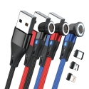 RealPower MagneticCharge3 USB кабель 1 m USB A Черный, Синий, Красный RealPower MagneticCharge3 USB кабель 1 m USB A Черный, Синий, Красный