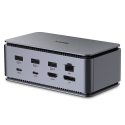 Lindy 43372 док-станция для ноутбука Док-разъём USB4 Антрацит Lindy 43372 док-станция для ноутбука Док-разъём USB4 Антрацит