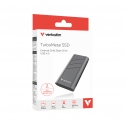 Verbatim TurboMetal SSD USB4 2TB USB Type-C USB4 Gen 2x2 Серебристый Verbatim TurboMetal SSD USB4 2TB USB Type-C USB4 Gen 2x2 Серебристый