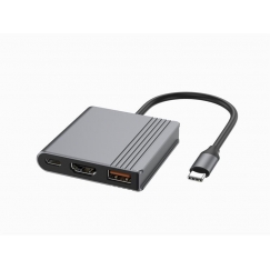 I/O ADAPTER USB-C HDMI/USB3/3IN1 A-CM-COMBO3-05 GEMBIRD