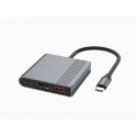 I/O ADAPTER USB-C UZ HDMI/USB3/3IN1 A-CM-COMBO3-05 GEMBIRD I/O ADAPTER USB-C UZ HDMI/USB3/3IN1 A-CM-COMBO3-05 GEMBIRD