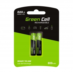 Green Cell GR08 buitinė baterija Įkraunama baterija AAA Nikelio-metalo hidridas (NiMH)