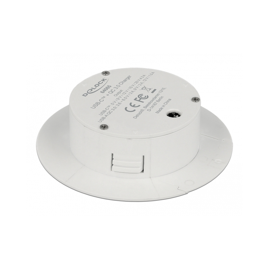 DeLOCK 64065 зарядное устройство для мобильных устройств Смартфон Белый Постоянный ток Быстрая заряд – 2