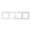 PSMART Quadruple frame, white glass, for RM series devices