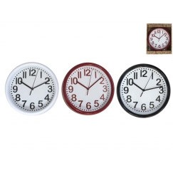 Настенные часы 22 см, разные дизайны, 22 x 5 x 22 см, DECORLIFE