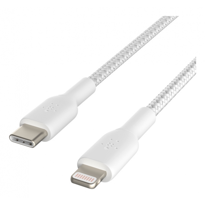 Belkin CAA004BT2MWH lightning kabelis 2 m