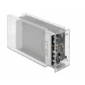 DeLOCK 42624 saugojimo diskų korpusas HDD / SSD aptvaras Permatomas 2.5/3.5" DeLOCK 42624 saugojimo diskų korpusas HDD / SSD aptvaras Permatomas 2.5/3.5"
