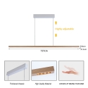 Immax NEO-MADEIRA linear ash wood 157 cm, 37 W, 3000 K, on a cable, dimmable with sensor Immax NEO-MADEIRA linear ash wood 157 cm, 37 W, 3000 K, on a cable, dimmable with sensor