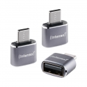 Intenso 7600113 kabeļu spraudņu pāreja USB-A USB-C Antracīts Intenso 7600113 kabeļu spraudņu pāreja USB-A USB-C Antracīts