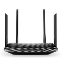 TP-Link Archer C6 juhtmevaba ruuter Gigabit Ethernet Kaks sagedusala (2,4 GHz / 5 GHz) Must TP-Link Archer C6 juhtmevaba ruuter Gigabit Ethernet Kaks sagedusala (2,4 GHz / 5 GHz) Must