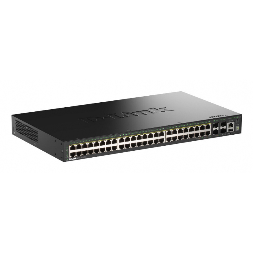 D-Link DGS-1530-52P/E tīkla pārslēgs Vadīts L2