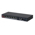 Dahua Technology PoE PFS3110-8ET1GT1GF-96 Unmanaged Gigabit Ethernet (10/100/1000) Power over Ethern