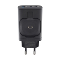 RealPower 450476 mobile device charger Power bank, Smartwatch, Tablet Black AC Wireless charging Fas