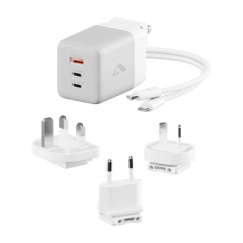 ALOGIC WCM3X100G зарядное устройство для мобильных устройств Смартфон, Планшет Белый Кабель переменного тока Для помещений