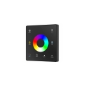 RGB+CCT Remote Control Battery Panel Black RF SD Series RGB+CCT Remote Control Battery Panel Black RF SD Series
