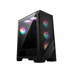 MSI MAG Forge 120A AIRFLOW „Midi Tower“ Juoda, Permatomas