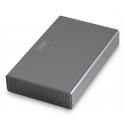 Digitus DA-71106-1 saugojimo diskų korpusas HDD korpusas Aliuminis 2.5/3.5"