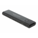 DeLOCK 42635 tallennusaseman kotelo SSD-kotelo musta M.2