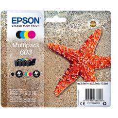 Epson C13T03U64010 tintes kārtridžs 1 pcs Oriģināls Standarta produktivitāte Melns, Tirkīzzils, Fuks