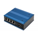 Digitus DN-651135 verkkokytkin Hallitsematon Gigabit Ethernet (10/100/1000) musta, Sininen