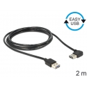 DeLOCK 85557 USB кабель USB 2.0 2 m USB A Черный