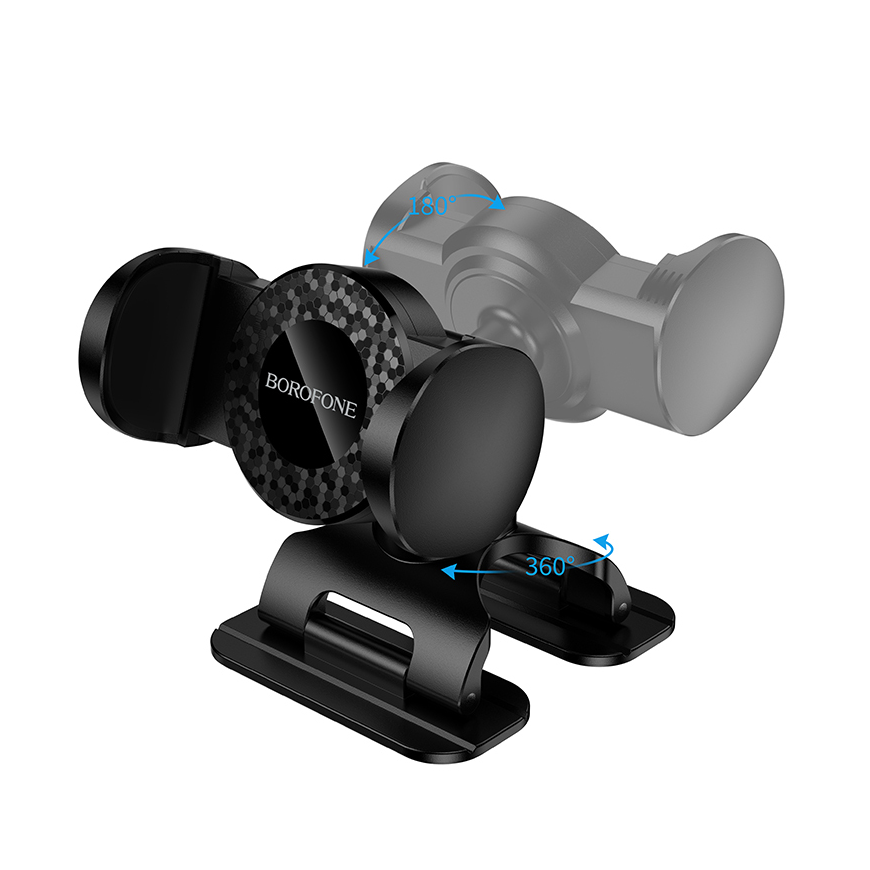 Borofone Car holder BH142 Support stick-on base black – 3
