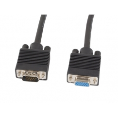 Lanberg CA-VGAC-10CC-0030-B+ VGA кабель 3 m VGA (D-Sub) Черный