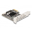 DeLOCK 90344 liitäntäkortti/-sovitin Sisäinen USB 3.2 Gen 1 (3.1 Gen 1), USB Type-C DeLOCK 90344 liitäntäkortti/-sovitin Sisäinen USB 3.2 Gen 1 (3.1 Gen 1), USB Type-C