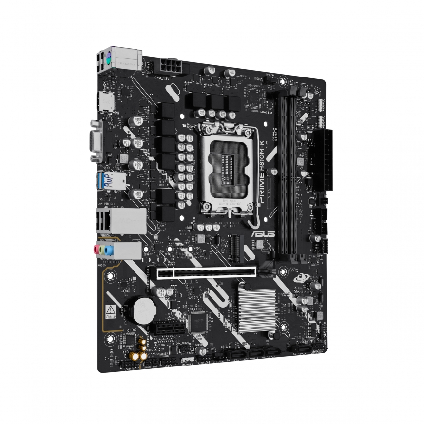 ASUS PRIME H810M-K Intel H810 LGA 1851 (Socket V1) micro ATX – 2