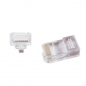 Gembird LC-PTU-01/100 коннектор 8P8C RJ45 Прозрачный Gembird LC-PTU-01/100 коннектор 8P8C RJ45 Прозрачный