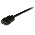 StarTech.com HDEXT2M HDMI kabelis 2 m HDMI Type A (Standard) Melns