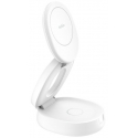 Belkin WIZ035kqWH Kõrvaklapid, Nutitelefon Valge USB Traadita laadimine Kiirlaadimine Hoonesisene