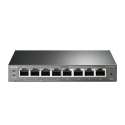 TP-Link TL-SG108PE Valdomas L2 Gigabit Ethernet (10/100/1000) Maitinimas per Eternetą (PoE) Juoda TP-Link TL-SG108PE Valdomas L2 Gigabit Ethernet (10/100/1000) Maitinimas per Eternetą (PoE) Juoda